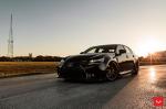 Lexus GS F Gloss Black on Vossen Wheels (HF-3) 2019 года